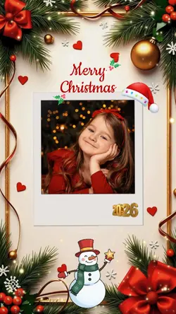 Christmas frame 