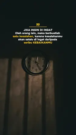 Jika ingin di ingat