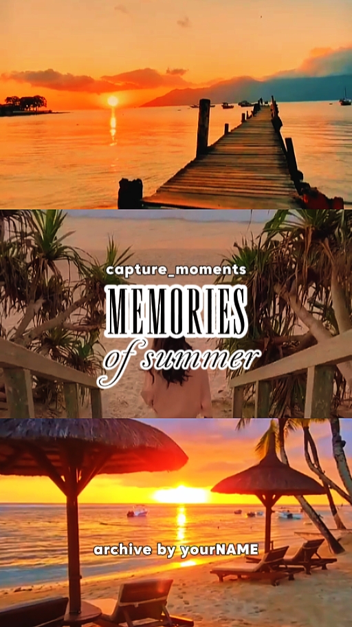 SOUVENIRS DE L'ÉTÉ
