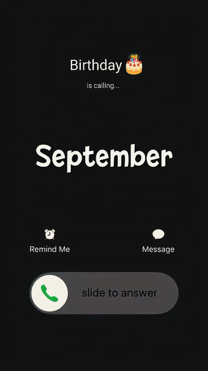 September Birthday