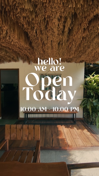 We are open ‘100