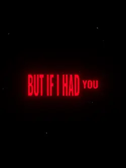 if i had you