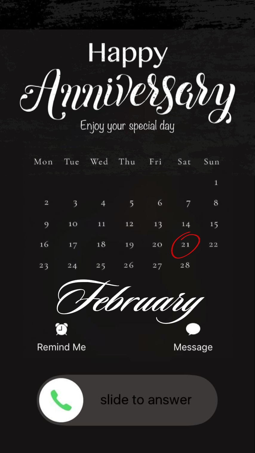 21 de febrero Aniversario