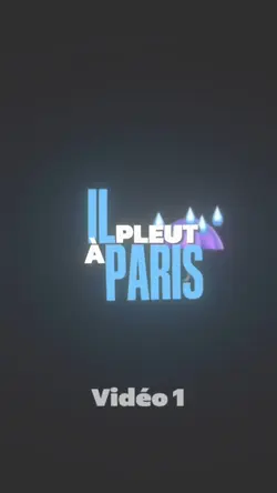 Il pleut à Paris-Plk