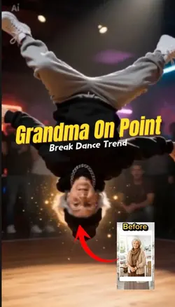 Dancing grandma