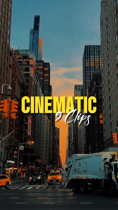 9 clips cinematic 
