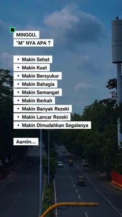 Minggu M nya apa