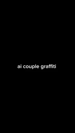 ai graffiti couple