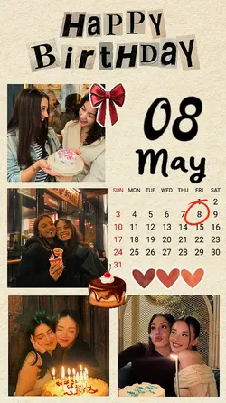 Birthday 08 May