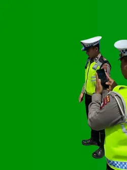 foto bareng polisi