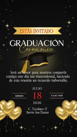 GraduaciónInvitacion