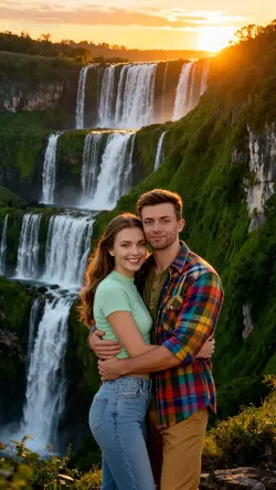 Couple Waterfall