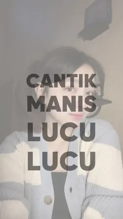 cantik manis lucu2