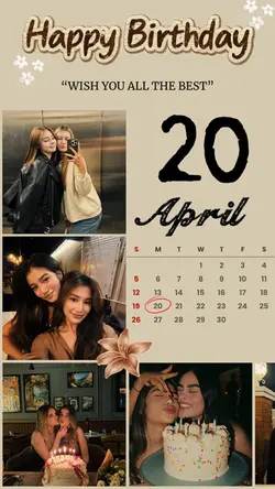 Hbd 20 april 2026