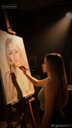 self portrait painti