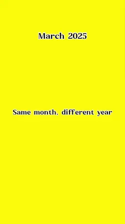 same month