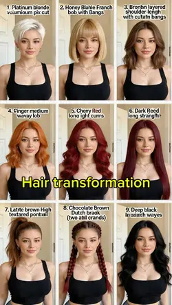 Hair transformation