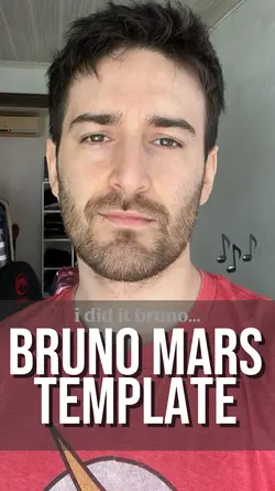Bruno Mars Template