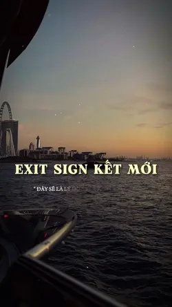 exit sign hieuthuhai