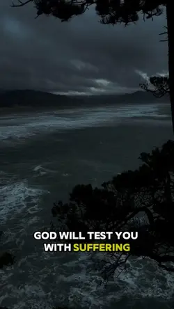God will test you