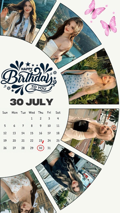 Birthday 30 July