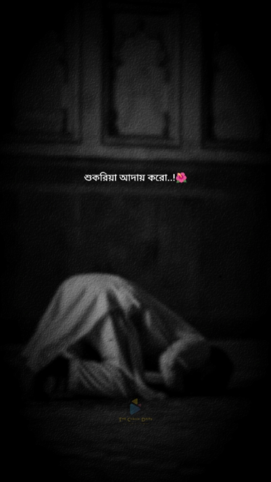 শুকরিয়া আদায় কর