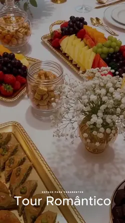 Tour elegante para casamento