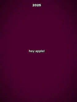HEY APPLE!