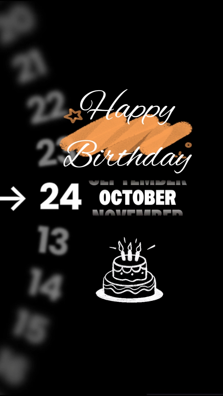 HBD 24 OCTOBER