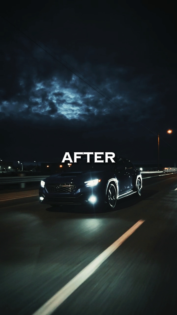 before after car
