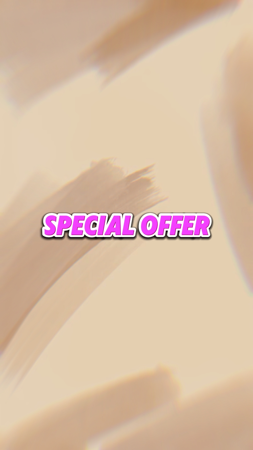 Offre spéciale