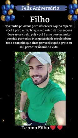 Aniversário Filho 
