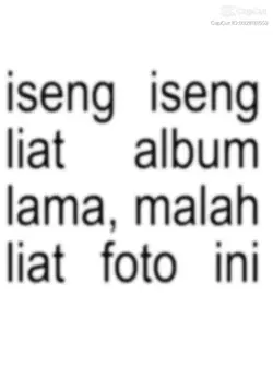 iseng" liat album