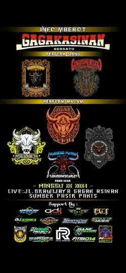 pamflet bantengan