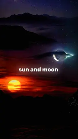 Sun and moon 