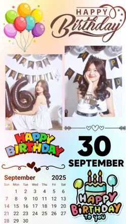 30 SEPTEMBER HBD
