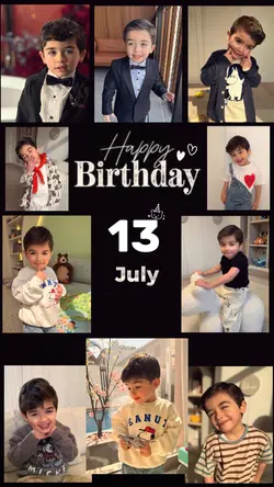 Hbd My Son 13 July