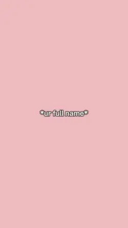Nickname template‼️‼️