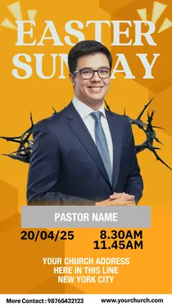Easter Sunday Flyer 