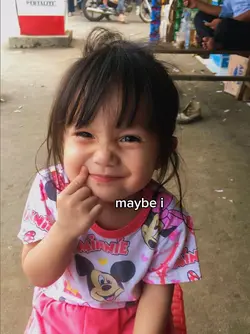 maybe i 