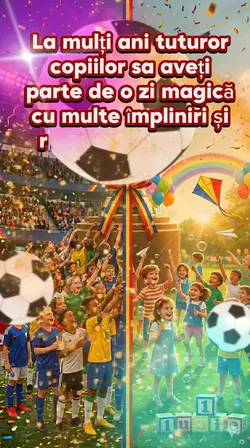 La Mulți Ani Copii.