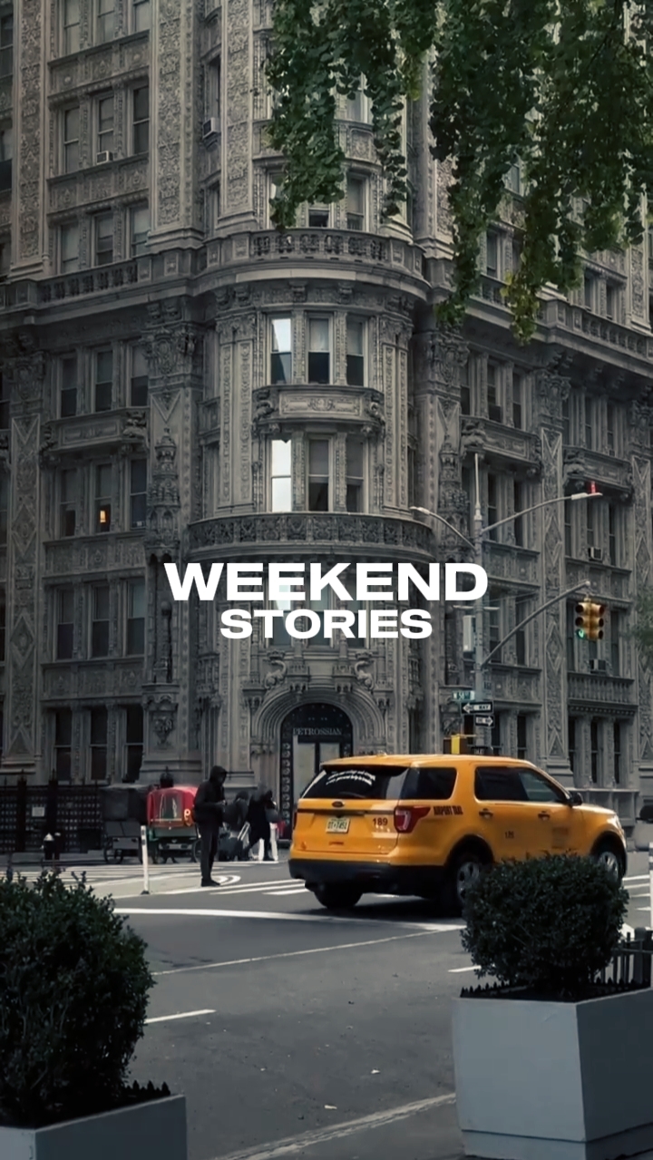 weekend stories 2026
