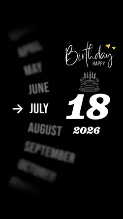 Hbd 18 July 2026 