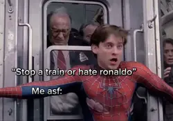 Stop a train or hate