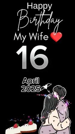 HBD Wife 16 April 