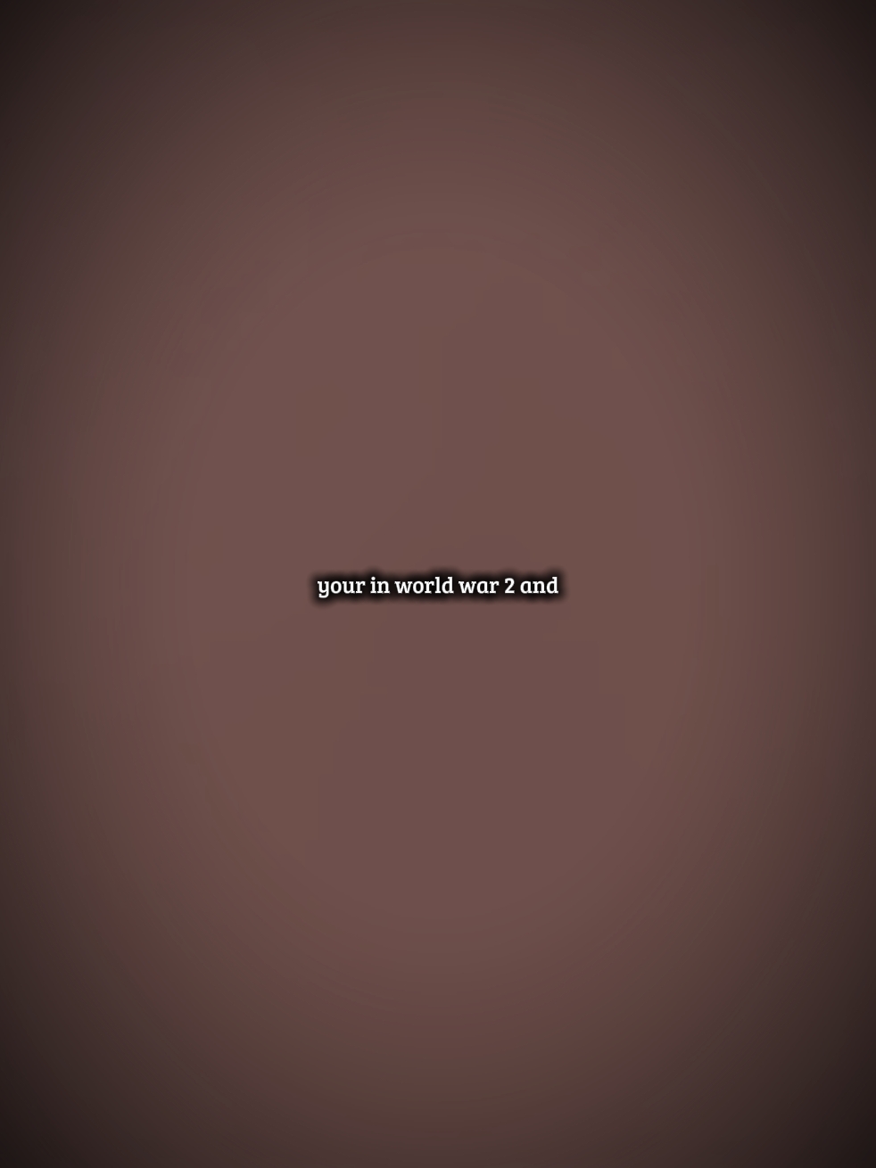 world War 2