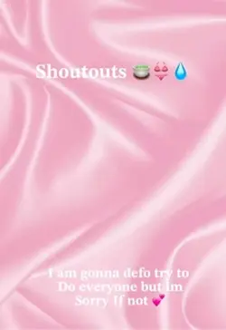 Shoutoutssss