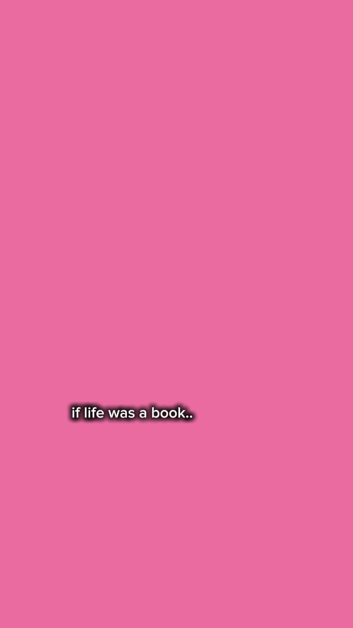 Kung ang buhay ay isang libro 