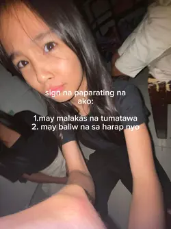 sign na paparating