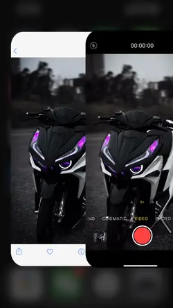 Cinematic Motorcycle